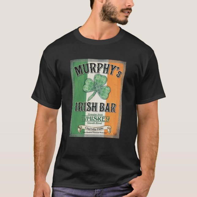 Camiseta Irish Pub Irish Flag Ireland t shirt (Frente)