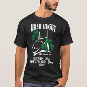 Camiseta Irish Rugby Ireland contra New Zelândia All Blacks