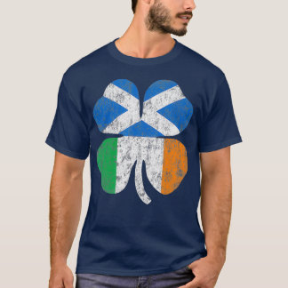 Camiseta Irish Scottish Flag Ireland St Patricks