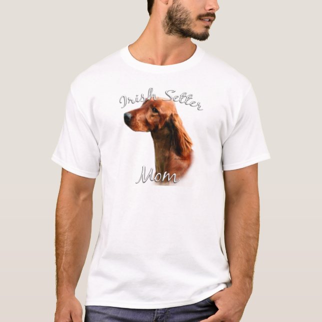 Camiseta Irish Setter Mãe 2 (Frente)
