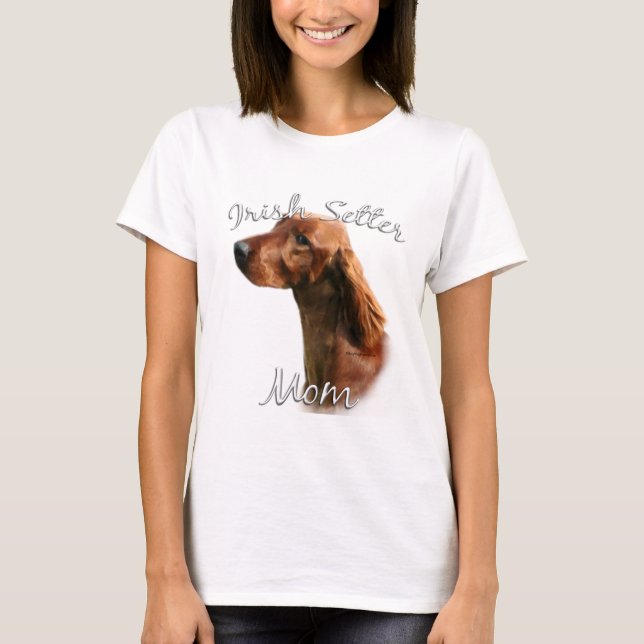 Camiseta Irish Setter Mãe 2 (Frente)