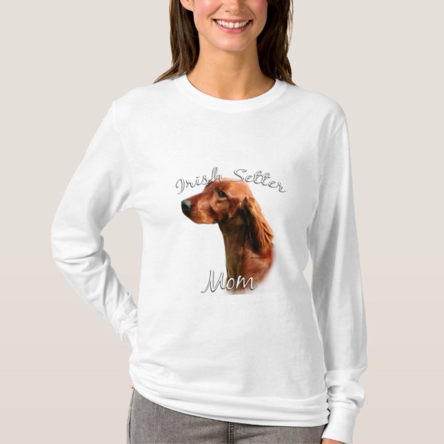 Camiseta Irish Setter Mãe 2 (Frente)