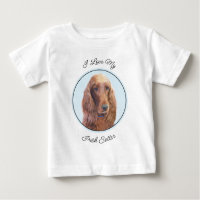 Irish Setter Painting - Bela Arte Original De Cach