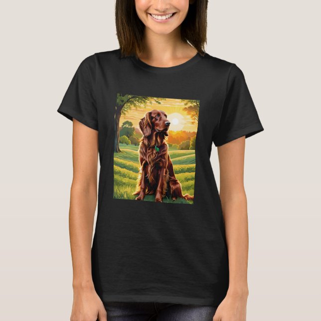 CAMISETA IRISH SETTER SUN BACKD (Frente)