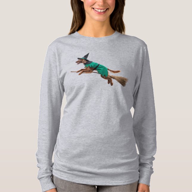 Camiseta Irish Setter Witch (Frente)