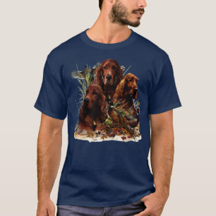 Camiseta Irish Setters com faisões