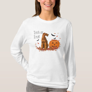 Camiseta Irish Terrier Halloween
