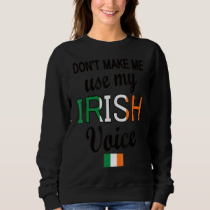 Camiseta Irish Voice Ireland Flag Irish Roots