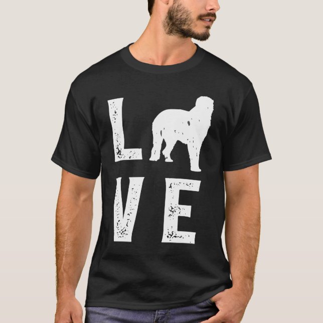 Camiseta Irish Wolfhound Love (Frente)