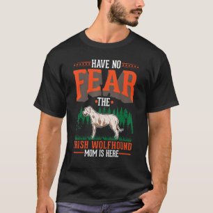 Camiseta Irish Wolfhound Mãe Irlandês Greyhound