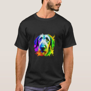 Camiseta Irish Wolfhound Pop Art I Dog Lover I Splash Art W