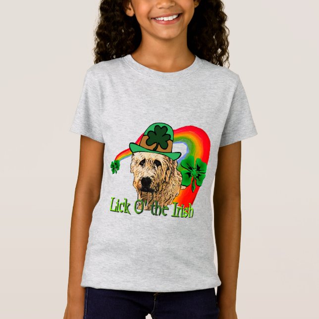 Camiseta Irish Wolfhound St Patricks (Frente)