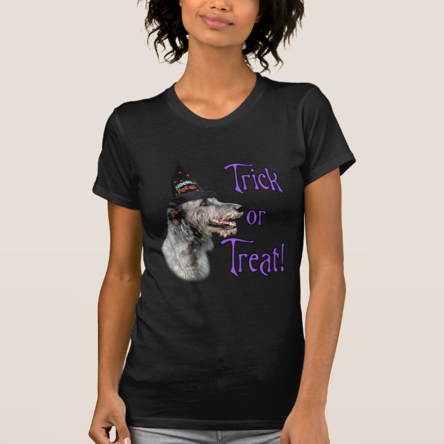 Camiseta Irish Wolfhound Trick (Frente)
