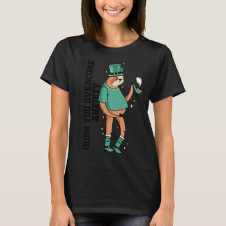 Camiseta Irish You Overcome Anxiety Stress Awareness Sloth 