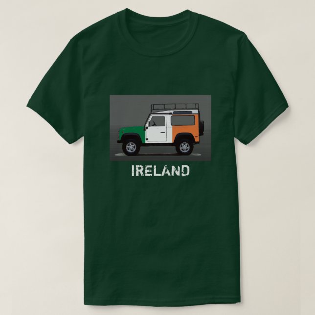 CAMISETA IRLANDA (Frente do Design)