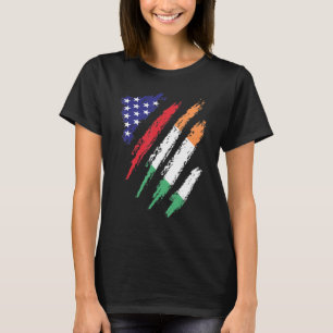 Camiseta Irlanda American Grown Flag USA Patriot Heritage M