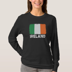 Camiseta Irlanda Bandeira Apoio a Pessoas Irlandesas