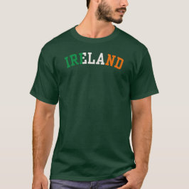 Camiseta Irlanda Bandeira Dia de São Patrício do Orgulho Ir