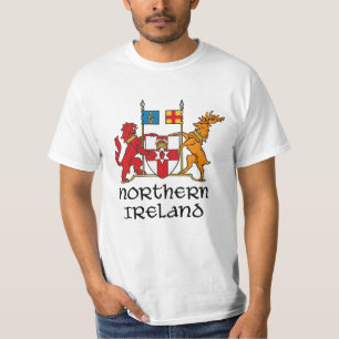 Camiseta IRLANDA DO NORTE - bandeira/brasão/emblema/símbolo