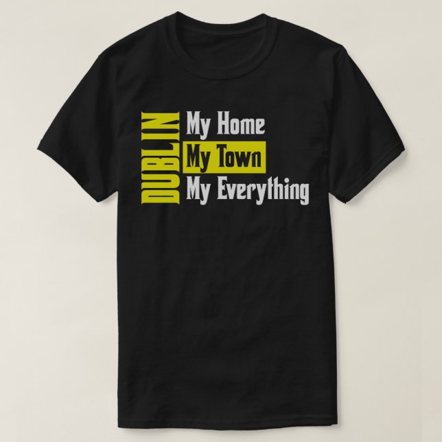 Camiseta Irlanda Dublin (Frente do Design)