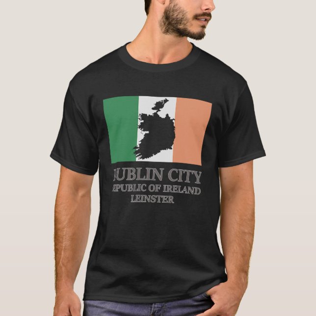 Camiseta Irlanda Dublin City Leinster (Frente)