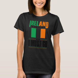 Camiseta Irlanda Irlanda Irlanda Bandeira Irlanda Liga E