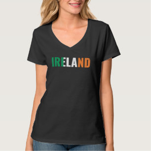 Camiseta Irlanda Irlandês Lar Orgulho Bandeira Irlandesa
