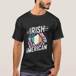Camiseta Irlanda Irlandesa Americana Roots Family Usa Ameri