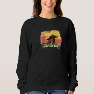 Camiseta Irlanda Landmark Poulnabround Dolmen Sunset Irelan