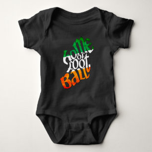 Camiseta Irlanda Lar do Gaelic Futebol Baby Grow
