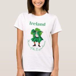 Camiseta Irlanda Lar dos Leprechauns Dia de São Patrício