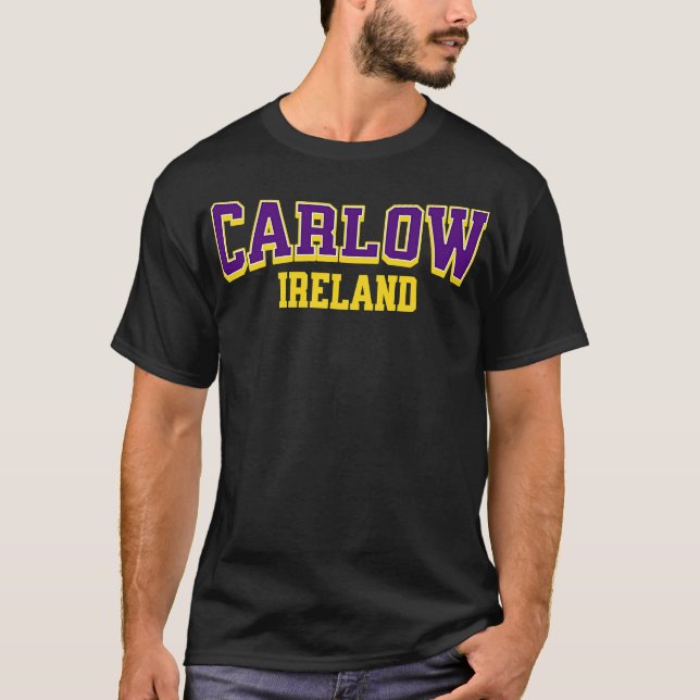 Camiseta Irlanda minimalista baixa (Frente)