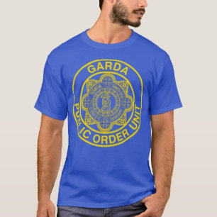 Camiseta Irlanda Polícia Irlandesa Garda SWAT Ordem Públi