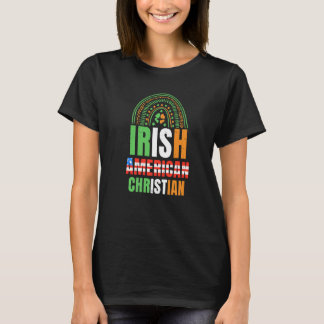 Camiseta Irlandês American Christian Roots Family Ireland U