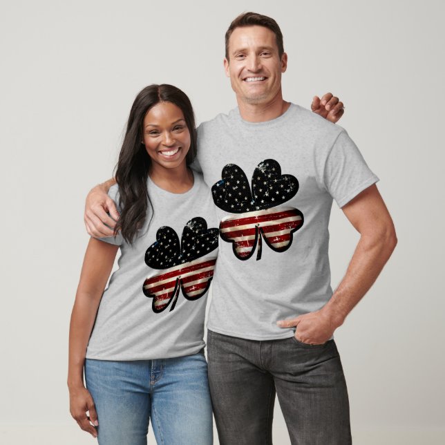 Camiseta Irlandês Americano (Unissex)