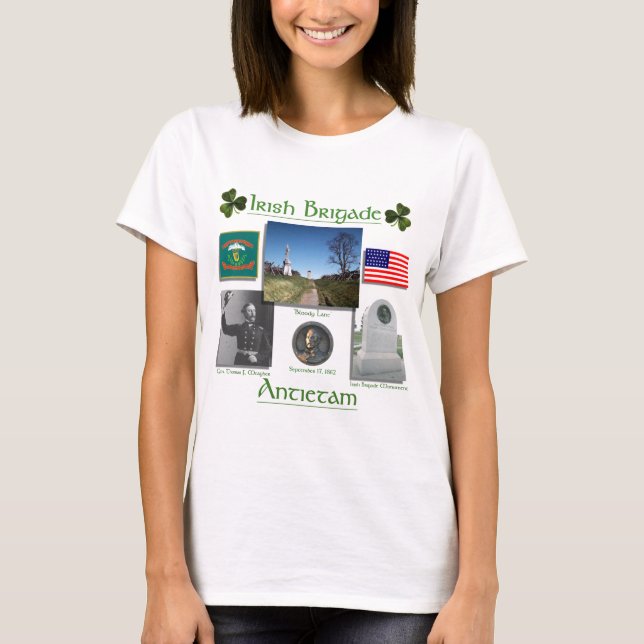 Camiseta Irlandês Brigade_Antietam (Frente)