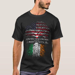 Camiseta Irlandês Celta Americano Orgulhoso Patrimônio St.