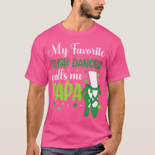 Camiseta Irlandês Dança Meu Dançarino Irlandês Favorito Me 