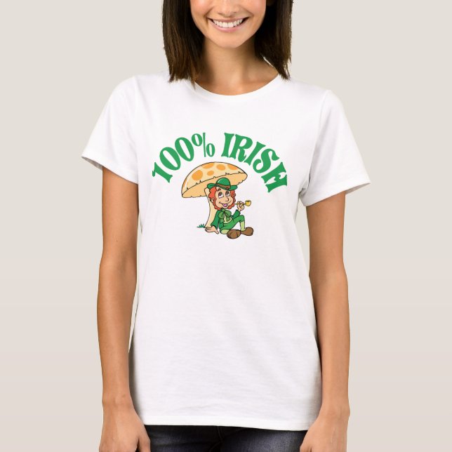 Camiseta Irlandês de 100% (Frente)