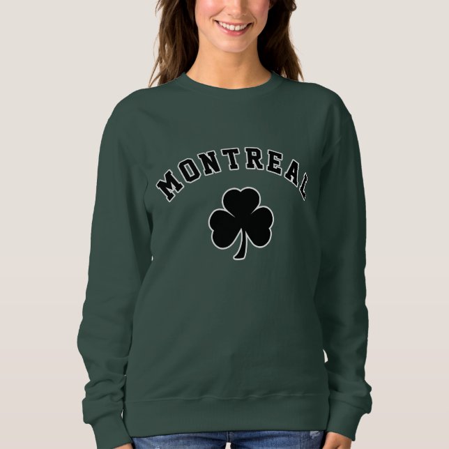 Camiseta Irlandês de Montreal (Frente)