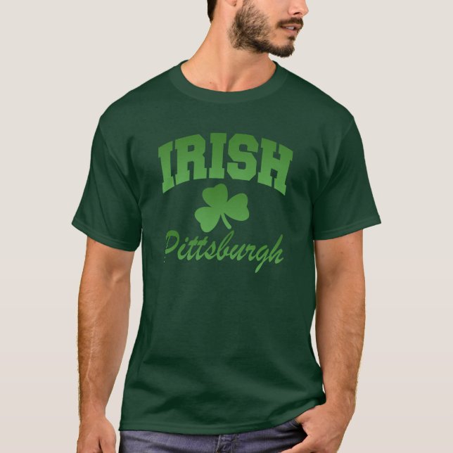 Camiseta Irlandês de Pittsburgh (Frente)