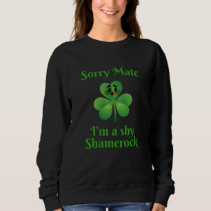 Camiseta Irlandês - Desculpe, amigo, sou um Shamrock tími