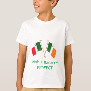 Camiseta Irlandês e italiano