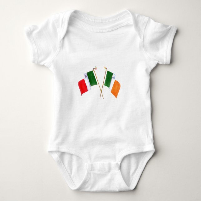 Camiseta Irlandês e italiano (Frente)