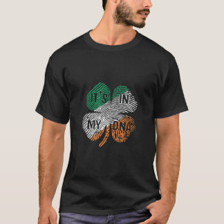 Camiseta Irlandês Está No Meu DNA