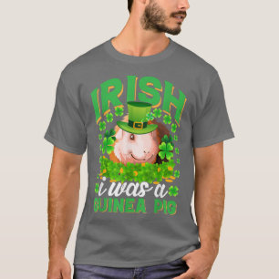 Camiseta Irlandês Eu era Guniea Pig Guiné