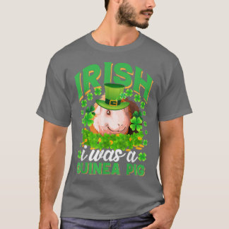 Camiseta Irlandês Eu era Guniea Pig Guiné