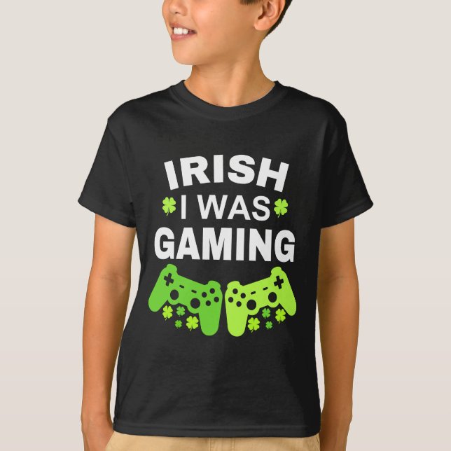 Camiseta Irlandês Eu Estava Jogando (Frente)