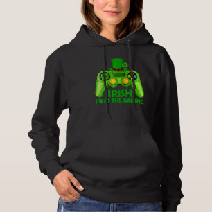 Camiseta Irlandês Eu Estava Jogando Vídeo Funny Dia de São 
