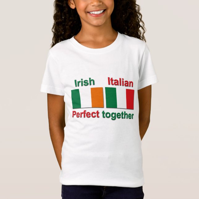 Camiseta Irlandês italiano - aperfeiçoe junto! (Frente)